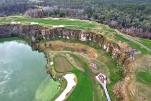 Black Diamond Ranch (Quarry) 15th Green Aerial